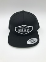 Hooks Snapback Hat (Black) - Tuna & Company