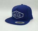 Hooks Snapback Hat (Royal Blue) - Tuna & Company