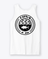Schoolie Tank Top (White) - Tuna & Company