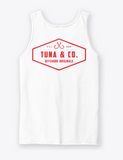 Hooks Tank Top (White) - Tuna & Company