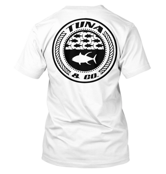 Schoolie T-Shirt (White) - Tuna & Company
