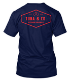Hooks T-Shirt (Navy) - Tuna & Company