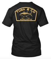 Tuna & Co Worldwide T-Shirt (Black) - Tuna & Company